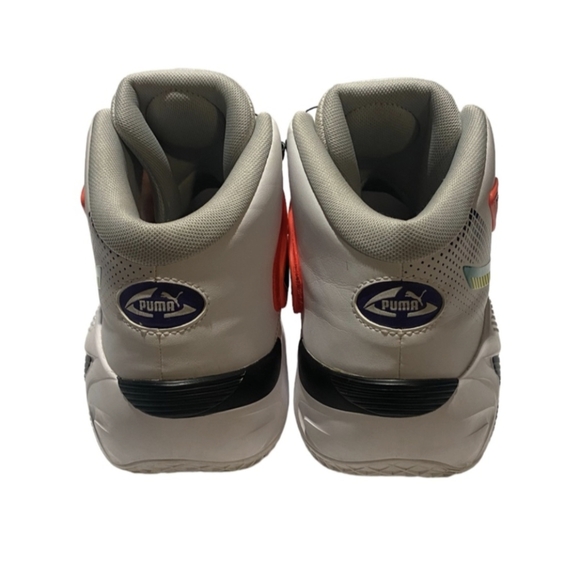 Puma DISC System Basketball Sneakers size 11 white retro - Picture 4 of 4